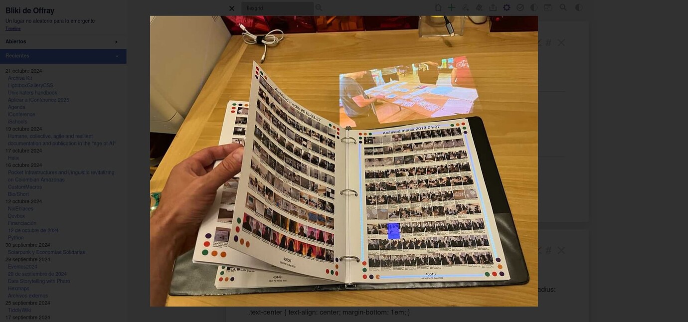 Flexgrid gallery with lightbox Talk TW