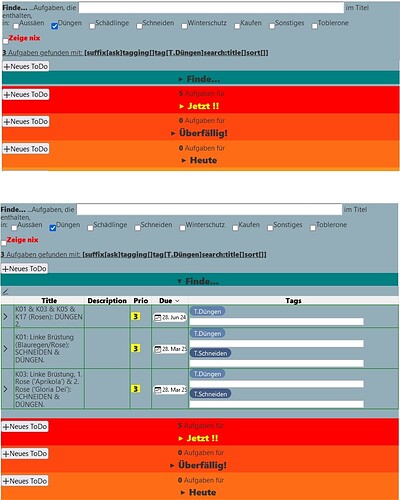 TW Meine ToDo-Liste Suche