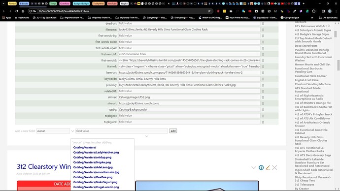 Field Value Selector