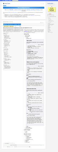WikiText Reference Outline Demo