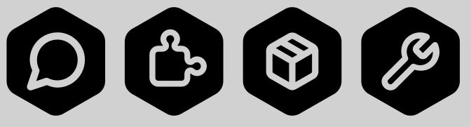 test hexa icons